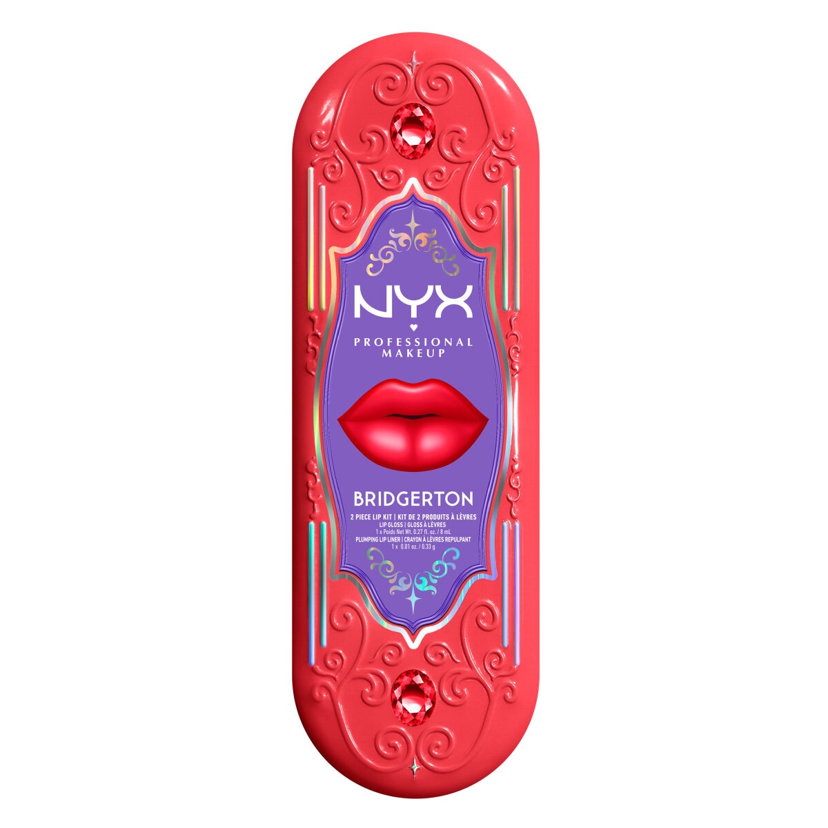 NYX NYX Nyx Professional Makeup Bridgerton Royal Dudak Kombo Kiti 01 1 of 9