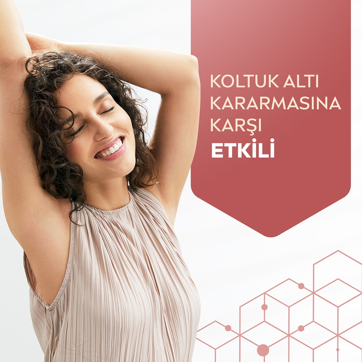  NIVEA DEO NIVEA DEO Nivea Kadın Roll On Deodorant Derma Control Clinical 50 ml C Vitamini ile Koltuk Altı Kararma Karşıtı  1 of 6 