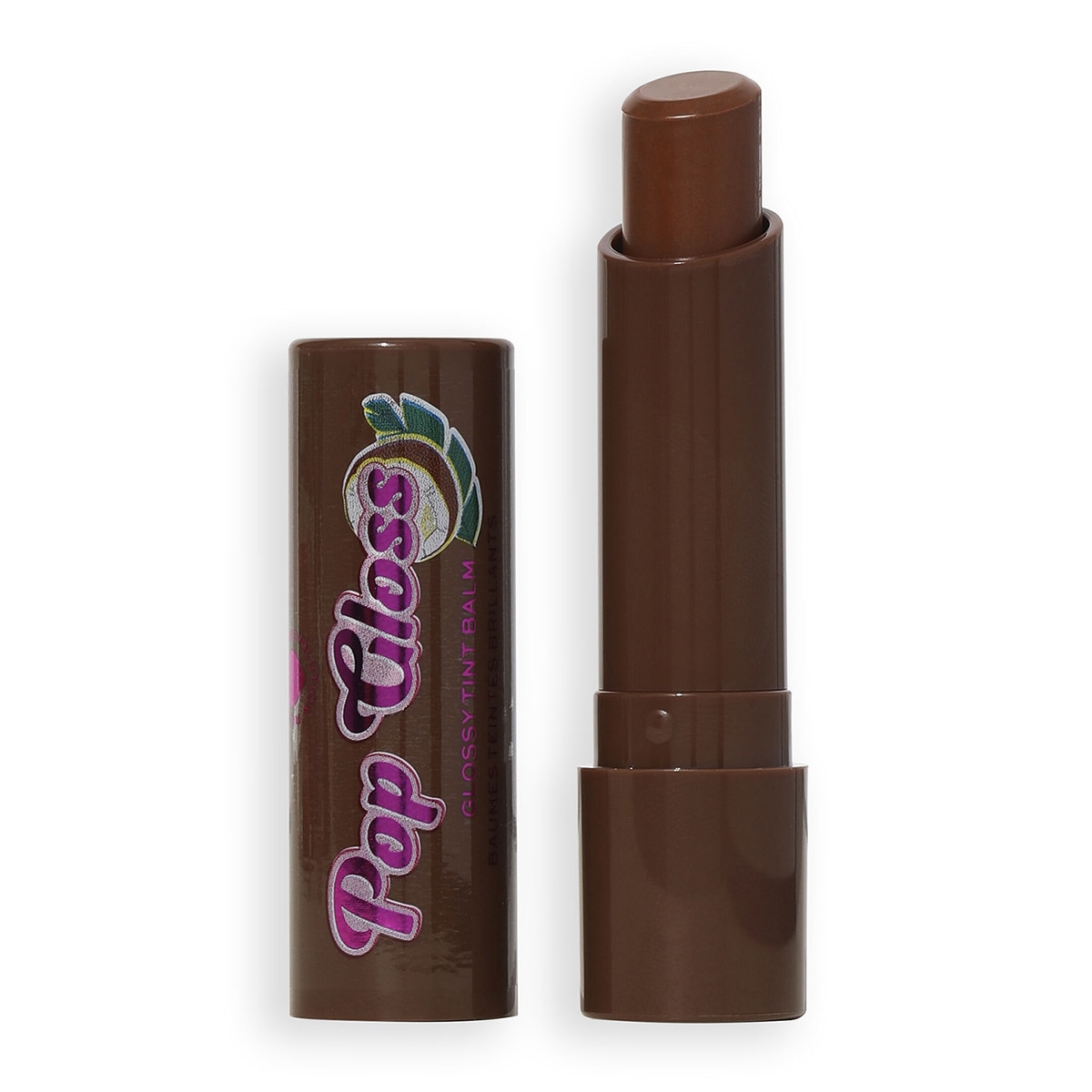 I HEART REVOLUTION I HEART REVOLUTION I Heart Revolution Pop Gloss Balm Coconut Brown 1 of 4