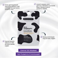Morfose Milk Therapy Kremsi Süt Maskesi Seyahat Boy 25 ml