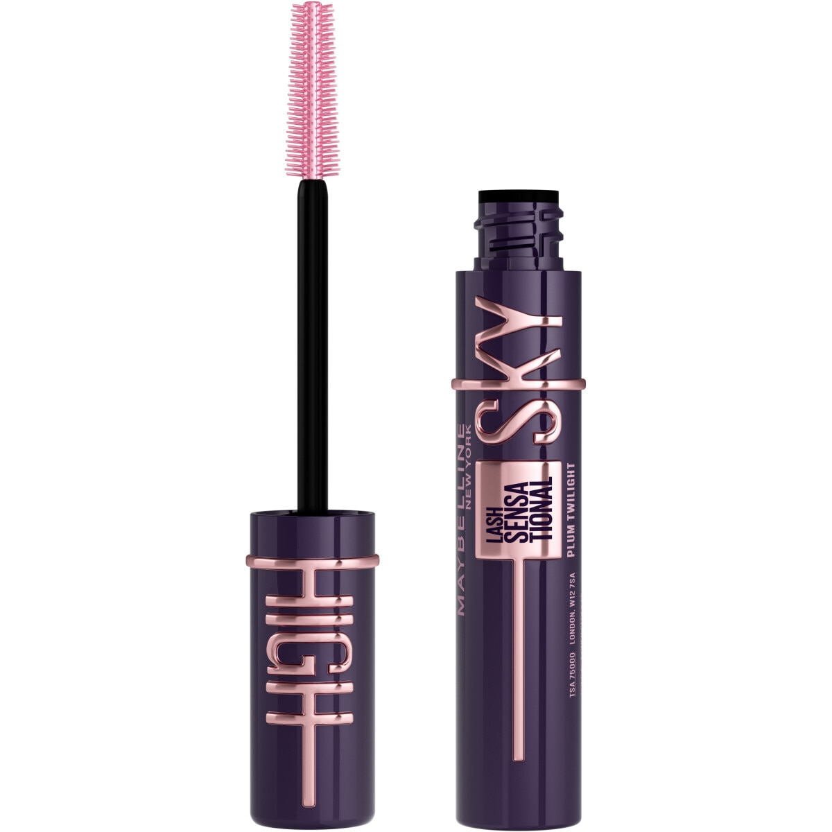  MAYBELLINE MAYBELLINE Maybelline Lash Sensitive Sky High Plum Twilight Maskara  1 of 9 