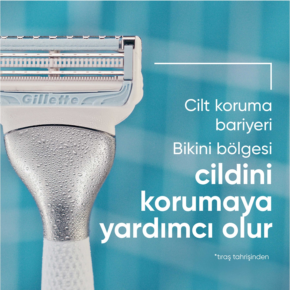  GILLETTE VENUS GILLETTE VENUS Gillette Venus Bikini Bölgesi Yedek Bıçak 3'lü  1 of 7 