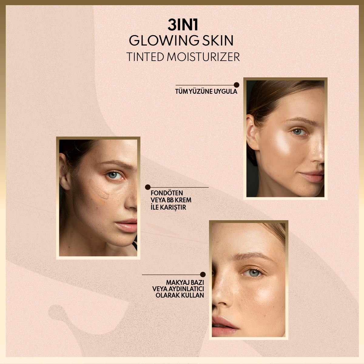 NOTE NOTE Note 3in1 Glowing Skin Tinted Nemlendirici 1 of 7