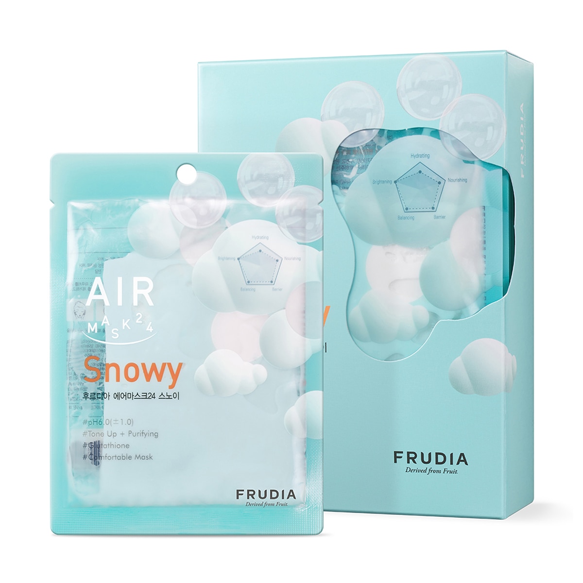  FRUDIA FRUDIA Frudia Air Snowy Maske 10'lu  1 of 2 