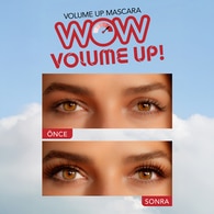 Flormar Volume Up Yüksek Pigmentli & Hacim Etkili Kat Kat Uygulanabilir Maskara