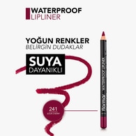 FLORMAR FLORMAR Flormar Yüksek Pigmentli & Mat Bitişli Suya Dayanıklı Dudak Kalemi No: 241 Sour Cherry 1 of 5