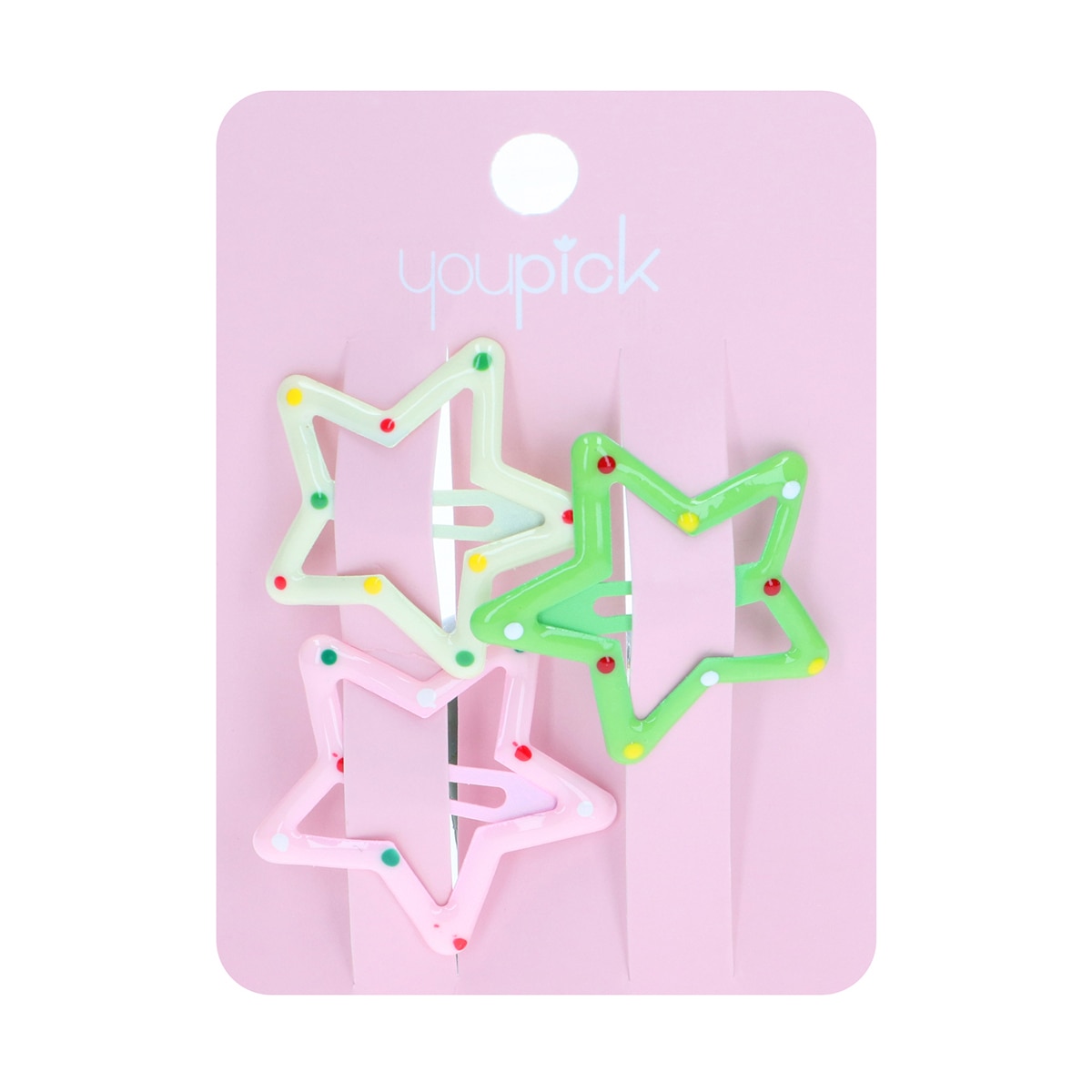 Youpick YOUPICK EXC. Youpick Çıt Çıt Toka Yıldız Büyük 1 of 12