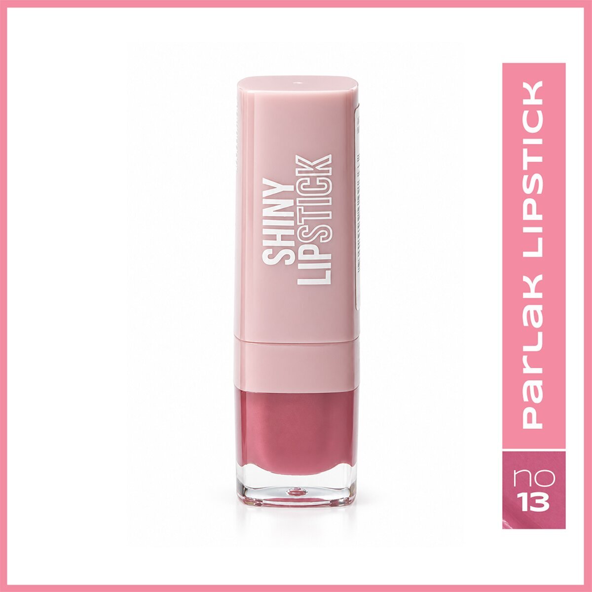 UNFILTER UNFILTER BEAUTY Unfilter Beauty Parlak Ruj No: 13 Şeker Pembe 1 of 4