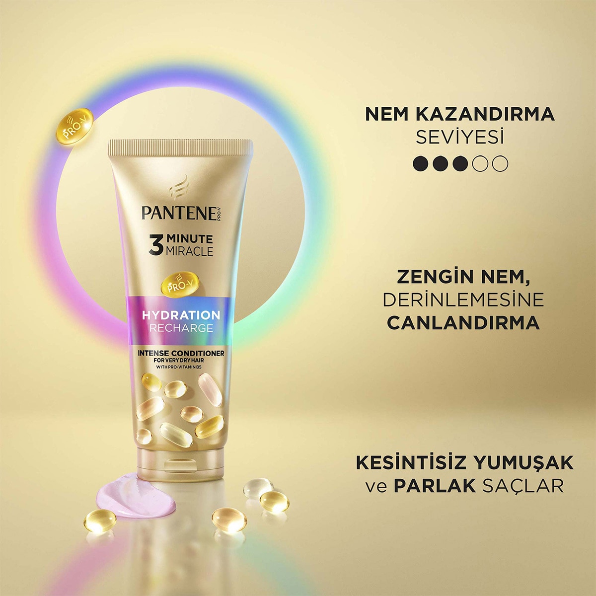  PANTENE PANTENE Pantene Saç Kremi Miracle Nem Yüklemesi 220 ml  1 of 6 