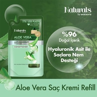  NATURALS BY WATSONS NATURALS BY WATSONS Naturals By Watsons Aloe Vera Saç Kremi Refill 450 ml  1 of 3 