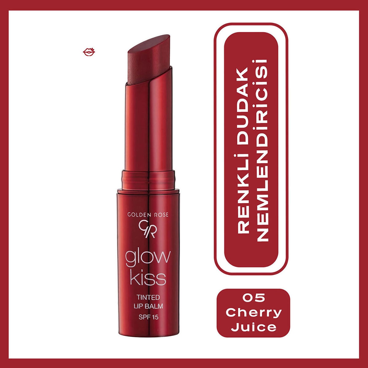GOLDEN ROSE GOLDEN ROSE Golden Rose Glow Kiss Tinted Lip Balm No: 05 1 of 7