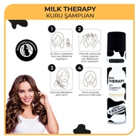  MORFOSE MORFOSE Morfose Milk Therapy Kuru Şampuan 200 ml  1 of 5 
