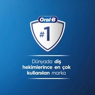 Oral-B Şarjlı/Elektrikli Diş Fırçası Vitality Pro 2'li Siyah&Lila Avantaj Paketi