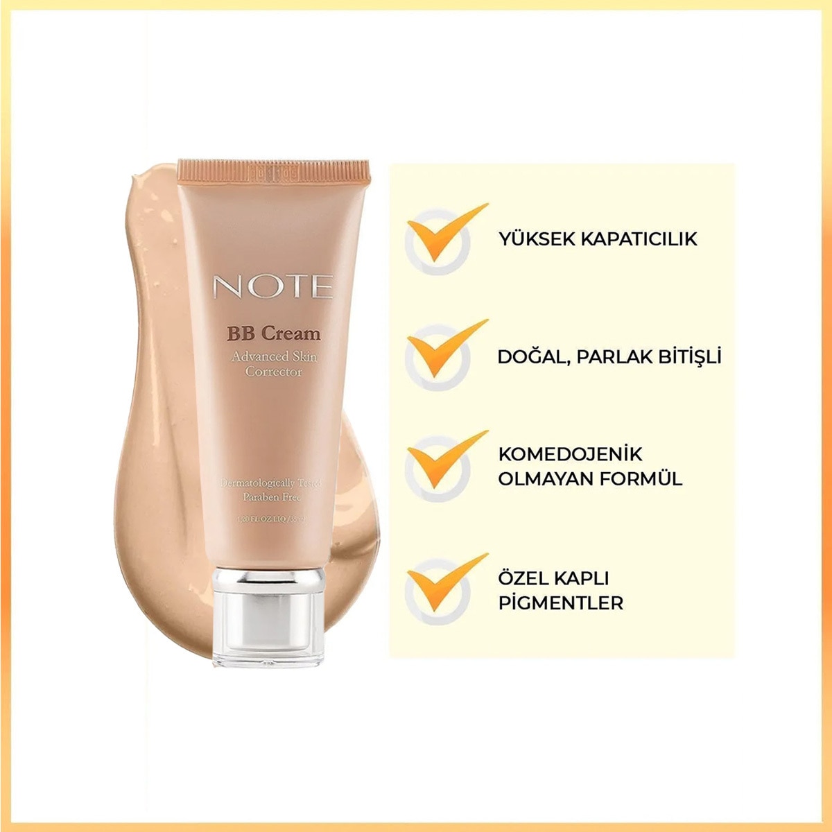  NOTE NOTE Note BB Krem No: 200  1 of 5 