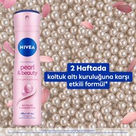 Nivea Kadın Sprey Deodorant Pearl&Beauty 150ml ve Mini Roll-on Fresh Natural 25ml, Ter Koruması