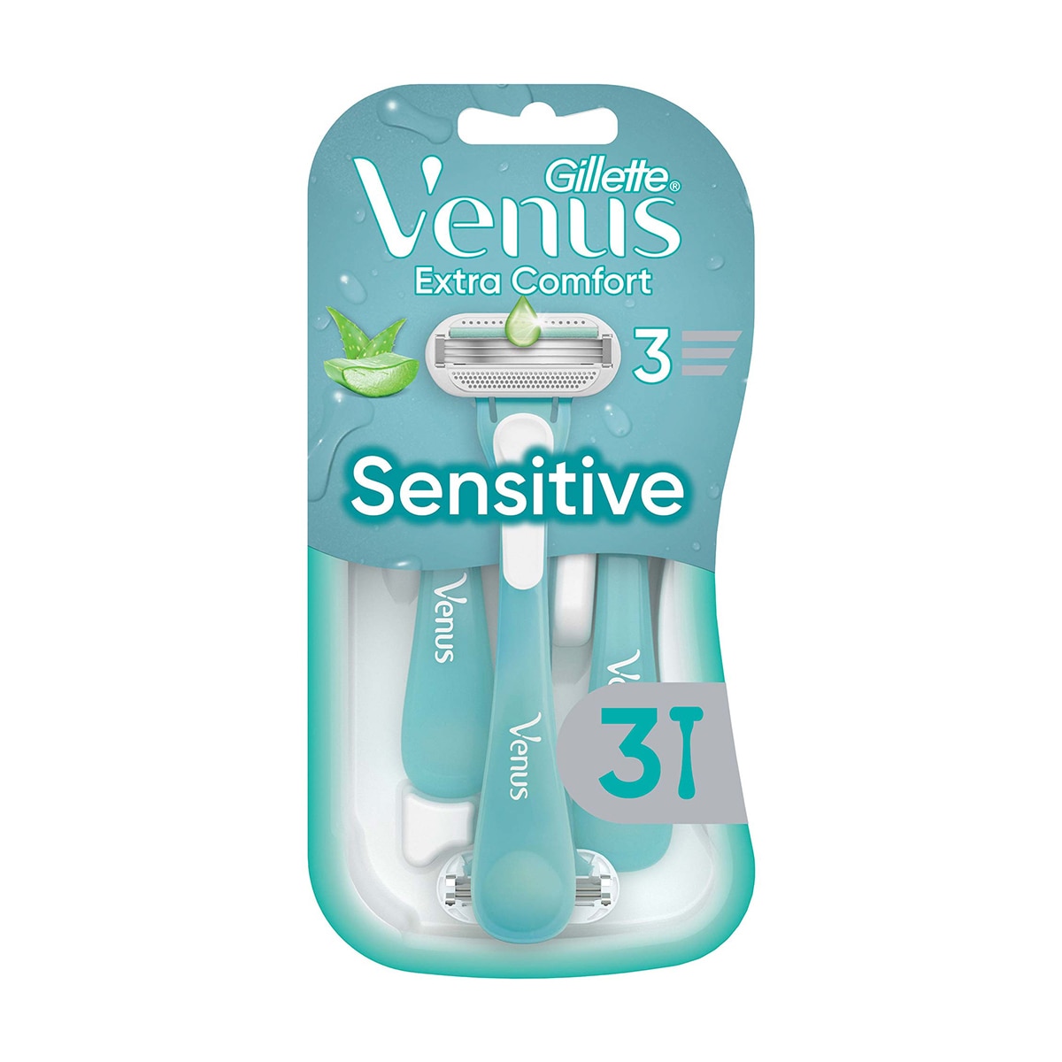 GILLETTE VENUS GILLETTE VENUS Gillette Venus Hassas Kullan At Kadın Tıraş Bıçağı 3 Adet 1 of 11