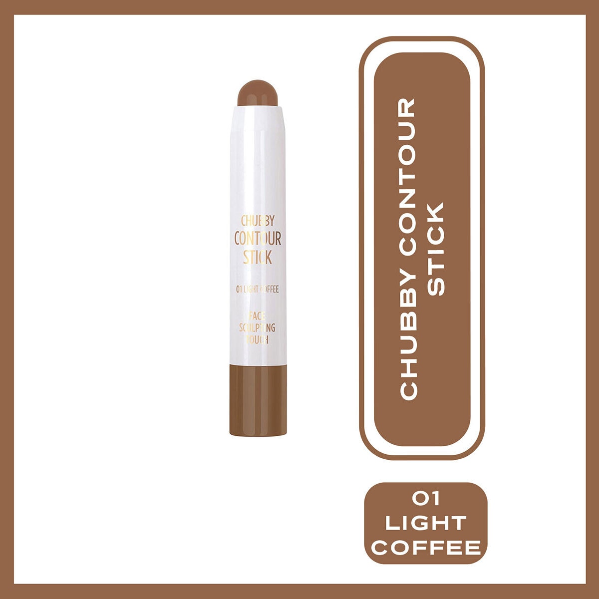 GOLDEN ROSE GOLDEN ROSE Golden Rose Chubby Contour Stick No: 01 1 of 9