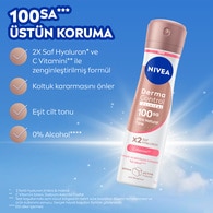  NIVEA DEO NIVEA DEO Nivea Kadın Deodorant Derma Control Clinical 150 ml  1 of 8 