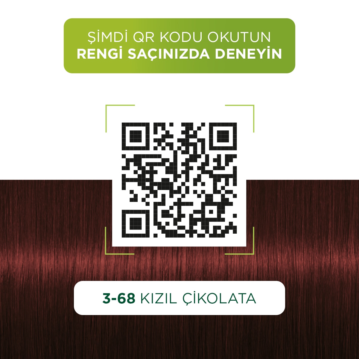 PALETTE NATURAL COLORS PALETTE NATURAL COLORS Palette Kalıcı Doğal Renkler Saç Boyası 3-68 Kızıl Çikolata 1 of 10