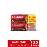 Colgate Optic White Beyazlatıcı Diş Macunu 2 x 50 ml