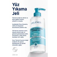 Celenes Thermal Yüz Temizleme Jeli Kuru ve Hassas Ciltler 250 ml