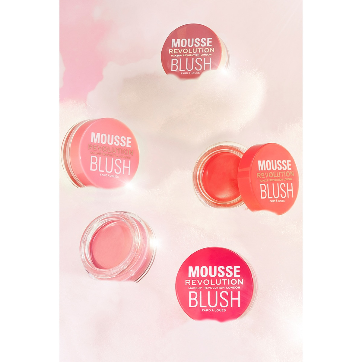 REVOLUTION REVOLUTION Revolution Mousse Allık Juicy Fuchsia Pink 1 of 5
