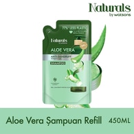  NATURALS BY WATSONS NATURALS BY WATSONS Naturals By Watsons Aloe Vera Şampuan Refill 450 ml  1 of 1 