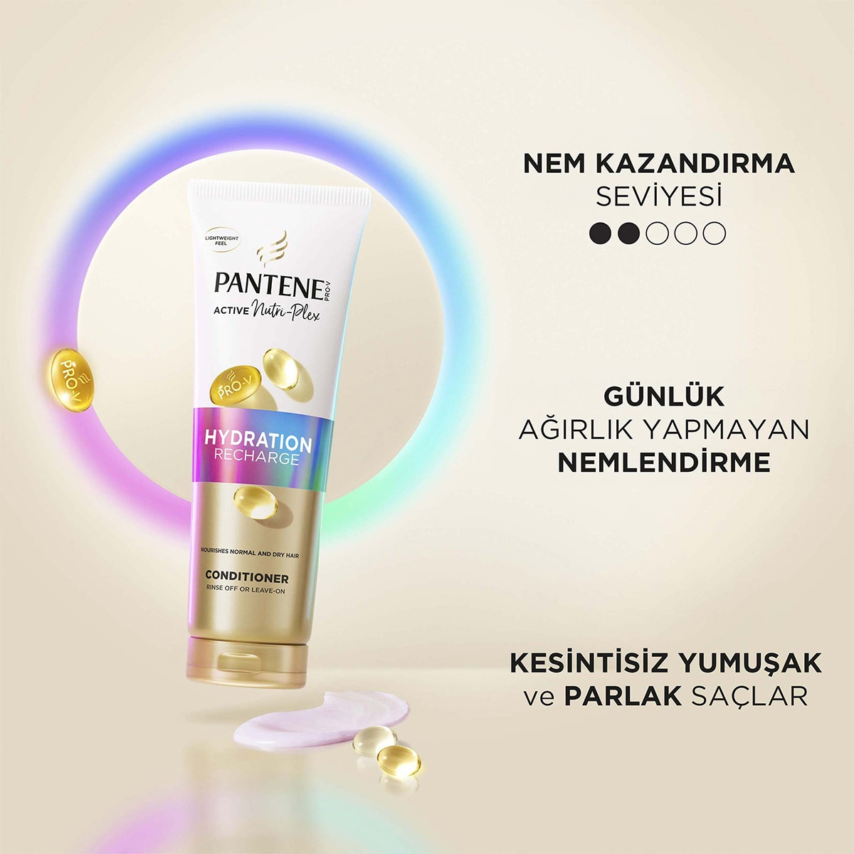  PANTENE PANTENE Pantene Saç Kremi Nem Yüklemesi 275 ml  1 of 6 
