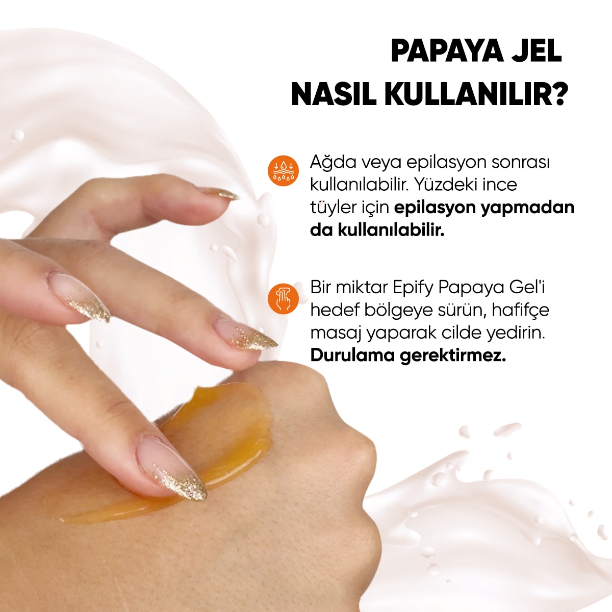  undefined EPIFY Epify Papaya Tüy İnceltici Jel 75 ml  1 of 7 