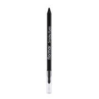 Flormar Smoky Eyes Sünger Uçlu Buğulu Makyaj Göz Kalemi Karbon Siyah