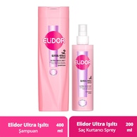  undefined undefined Elidor Ultra Işıltı Şampuan + Sprey 2'li Set  1 of 1 